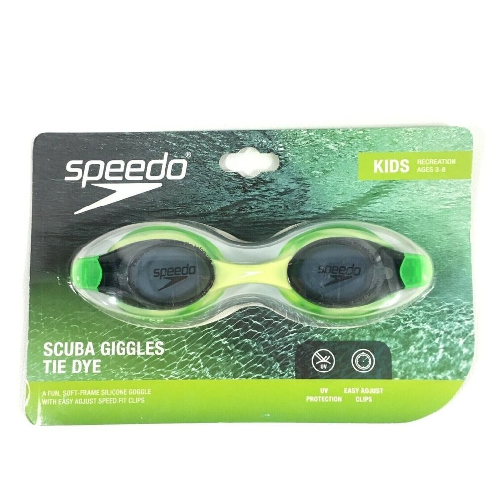 Speedo Scuba Goggles UV Protection Recreation Ages 3-8 - Picture 1 of 4